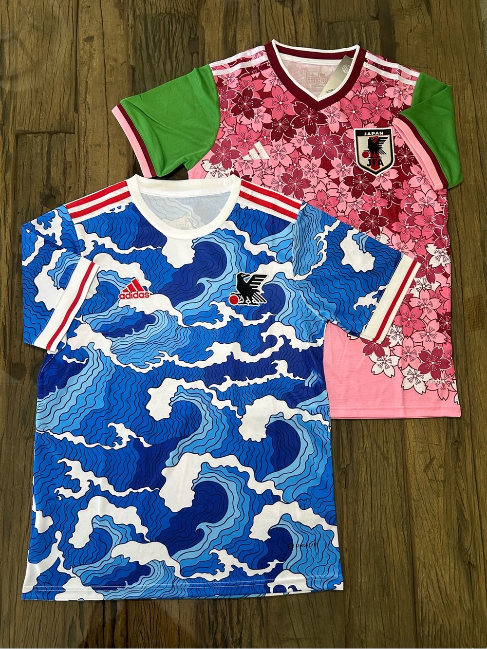 Japan Jersey Bundle Great Wave & Cherry Blossom Limited Ed. BNWT - S,M,L,XL,XXL
